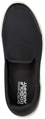 Skechers Go Golf Arch Fit Walk 低帮運動休閒鞋 女款 黑白 Shop Skechers Go Golf Arch Fit Walk 低帮運動休閒鞋 女款 黑白
