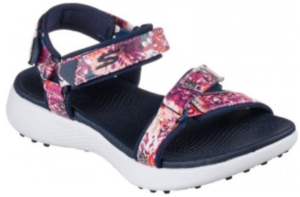 (W) Skechers Go Golf Sandal 'Biru Multicolor' 123039-NVMT Lookbook (W) Skechers Go Golf Sandal 'Biru Multicolor' 123039-NVMT