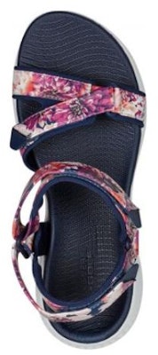(Women) Skechers Go Golf Sandal 'Blue Multicolor' 123039-NVMT Shop (Women) Skechers Go Golf Sandal 'Blue Multicolor' 123039-NVMT