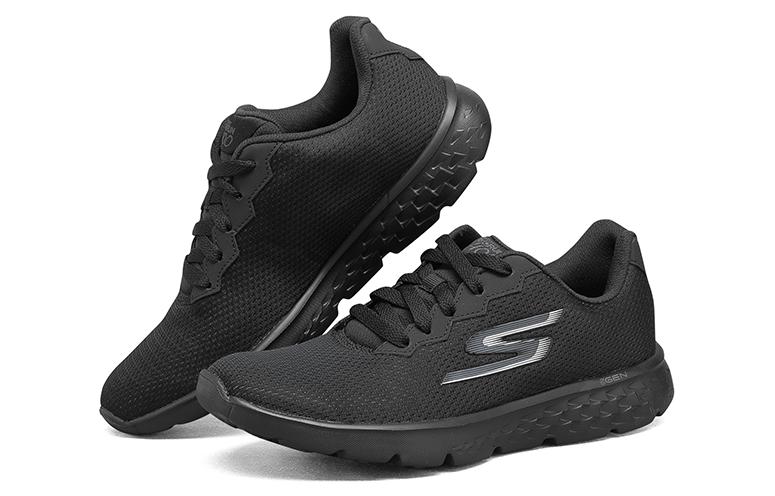 Lookbook (W) Skechers Go Run 400 'Hitam Low-Top' 14351-BBK