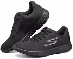 Lookbook Skechers Go Run 400 防滑耐磨 低筒 跑步鞋 女款 黑