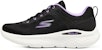 (W) Skechers Go Run 400 'Hitam Ungu' 220894-BKPR