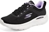 Lookbook (W) Skechers Go Run 400 'Hitam Ungu' 220894-BKPR