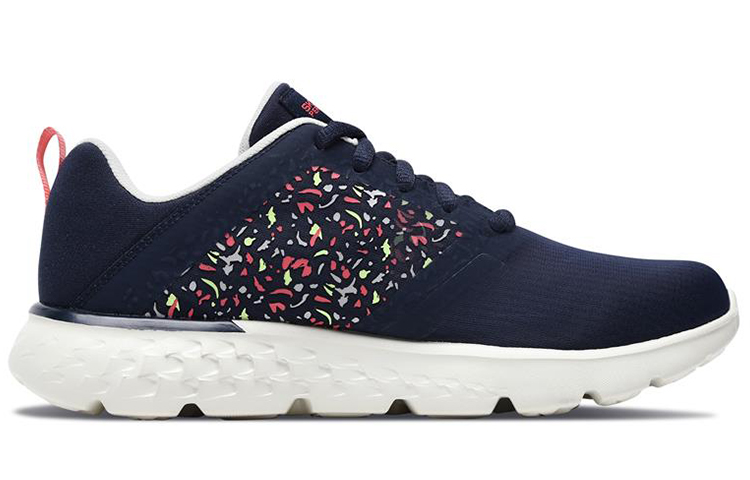 Order (W) Skechers Go Run 400 'Biru Multicolor' 15298-NVMT