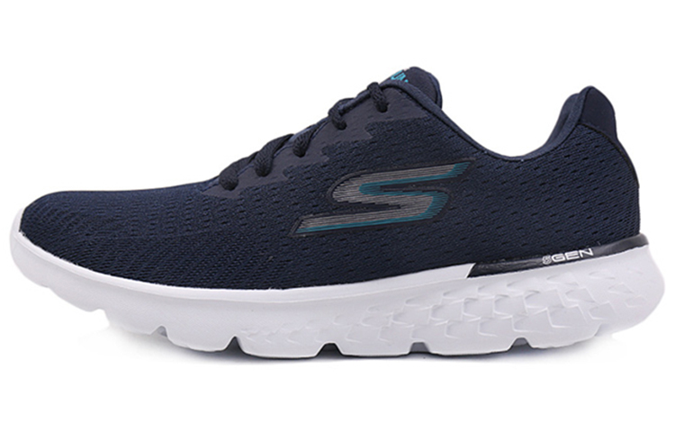 (W) Skechers Go Run 400 'Blue White'