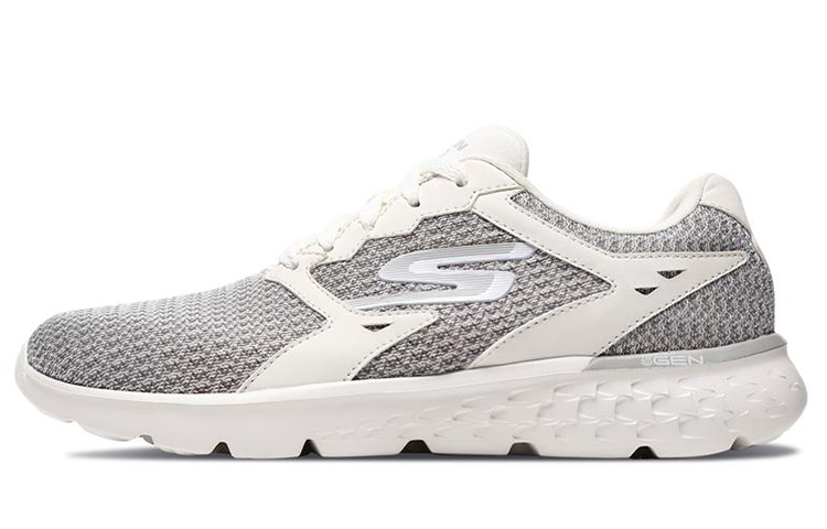 (Women) Skechers Go Run 400 'Grey White' 15293-WGY