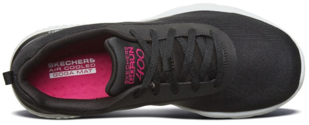 (Women) Skechers Go Run 400 Low-Top Sneakers Black 667040-BKW Shop (Women) Skechers Go Run 400 Low-Top Sneakers Black 667040-BKW