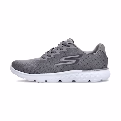 (W) Skechers Go Run 400 Sole Sports Shoes Grey/White