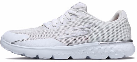 (Women) Skechers Go Run 400 'White Low-Top' 15299-WHT (Women) Skechers Go Run 400 'White Low-Top' 15299-WHT