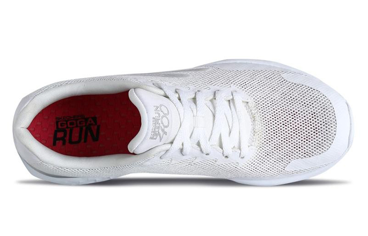 Shop (Women) Skechers Go Run 400 'White Low-Top' 15299-WHT