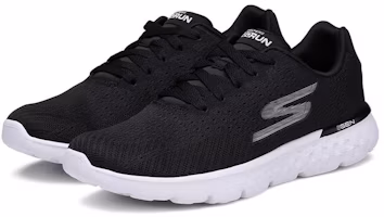 Lookbook (W) Skechers Go Run 400 Sepatu Sneaker Hitam 14804-BKW