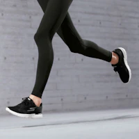 Sizing (W) Skechers Go Run 400 Sepatu Sneaker Hitam 14804-BKW