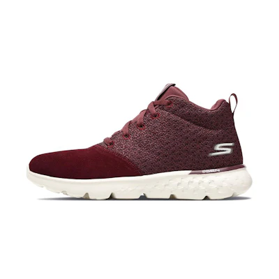 (W) Skechers Go Run 400 High-Top 'Burgundy'