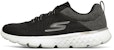 (W) Skechers Go Run 400 Kasut Low-Top Hitam 667055-BKGY
