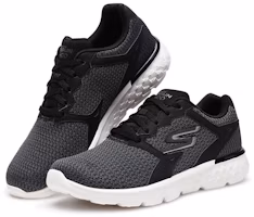 Lookbook Skechers Go Run 400 低幫跑步鞋 女款 黑白