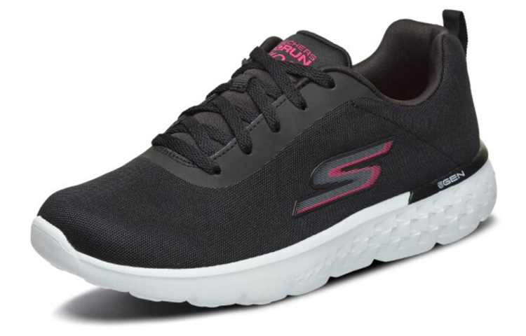 Lookbook (W) Skechers Go Run 400 Baskets Basses Noires 667040-BKW