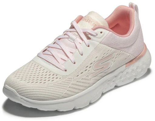 (W) Skechers Go Run 400 Damen-Laufschuhe Low-Top Weiß/Rosa 667055-WPK Lookbook (W) Skechers Go Run 400 Damen-Laufschuhe Low-Top Weiß/Rosa 667055-WPK
