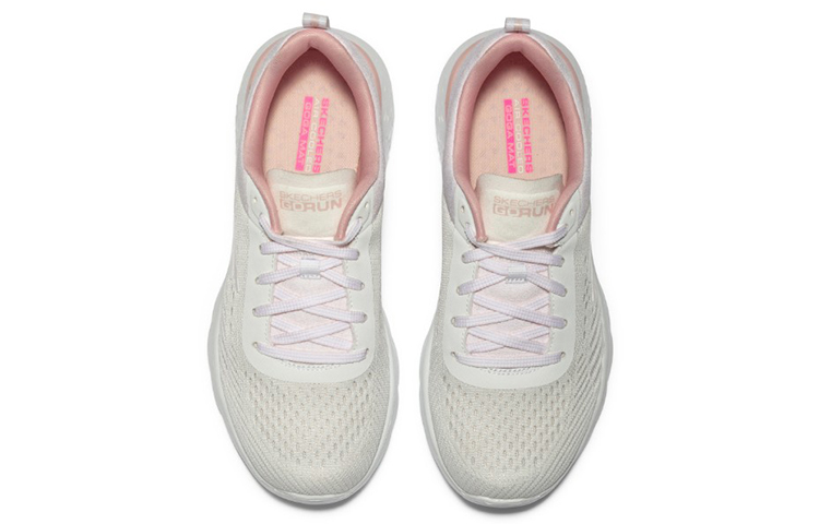 Shop (W) Skechers Go Run 400 Damen-Laufschuhe Low-Top Weiß/Rosa 667055-WPK