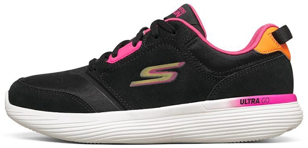 (W) スケッチャーズ Go Run 400 V2 ローカット "ブラックピンク" 128196-BKPK Buy (W) スケッチャーズ Go Run 400 V2 ローカット "ブラックピンク" 128196-BKPK