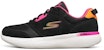 (W) Skechers Go Run 400 V2 Low-Top 'Hitam Merah Jambu' 128196-BKPK