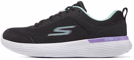 (Women) Skechers Go Run 400 V2 'Black White Purple' 128194-BKLB (Women) Skechers Go Run 400 V2 'Black White Purple' 128194-BKLB