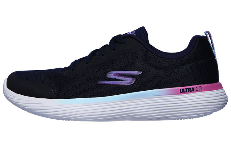 (Women) Skechers Go Run 400 V2 'Blue Pink' 128190-NVPR