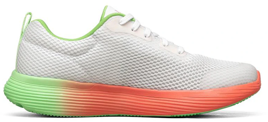 (Women) Skechers Go Run 400 V2 Low-Top White/Green/Orange 128192-WMLT Order (Women) Skechers Go Run 400 V2 Low-Top White/Green/Orange 128192-WMLT