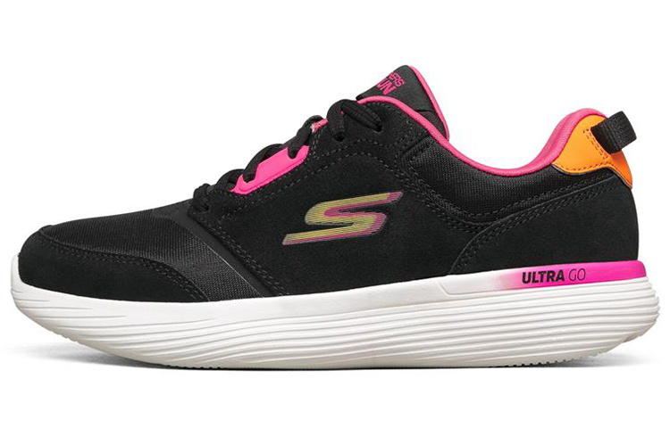 Buy (W) Skechers Go Run 400 V2 Lage Sneakers ''Zwart Roze'' 128196-BKPK