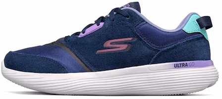 (Women) Skechers Go Run 400 V2 Low-Top Blue/Purple 128196-NVLV (Women) Skechers Go Run 400 V2 Low-Top Blue/Purple 128196-NVLV