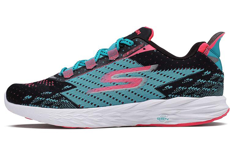(W) Skechers GO RUN 5 'Blue Black'