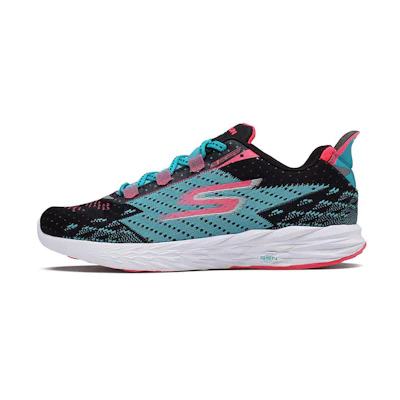 (W) Skechers GO RUN 5 'Blue Black'