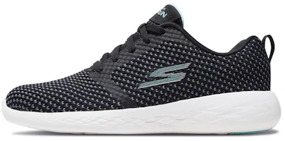 (Women) Skechers Go Run 600 'Black Light Green' 15082-BKAQ (Women) Skechers Go Run 600 'Black Light Green' 15082-BKAQ