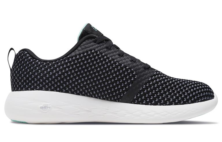 Order (Women) Skechers Go Run 600 'Black Light Green' 15082-BKAQ