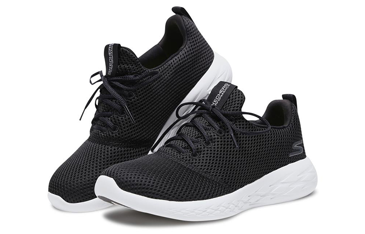 Lookbook (W) Skechers Go Run 600 'Hitam Kasut Lari Ringan Rendah' 15076-BKW