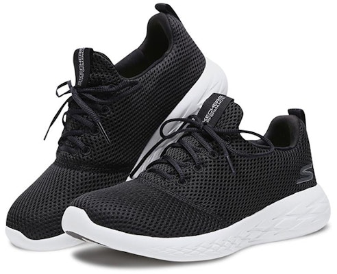 (W) スケッチャーズ GO RUN 600 軽量ランニングシューズ (ブラック) 15076-BKW Lookbook (W) スケッチャーズ GO RUN 600 軽量ランニングシューズ (ブラック) 15076-BKW