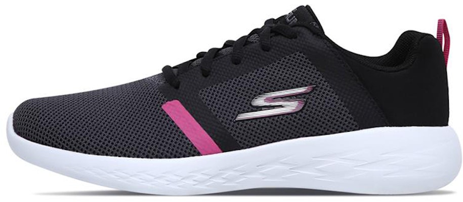 (Women) Skechers Go Run 600 'Black Pink' 15069-BKHP Buy (Women) Skechers Go Run 600 'Black Pink' 15069-BKHP