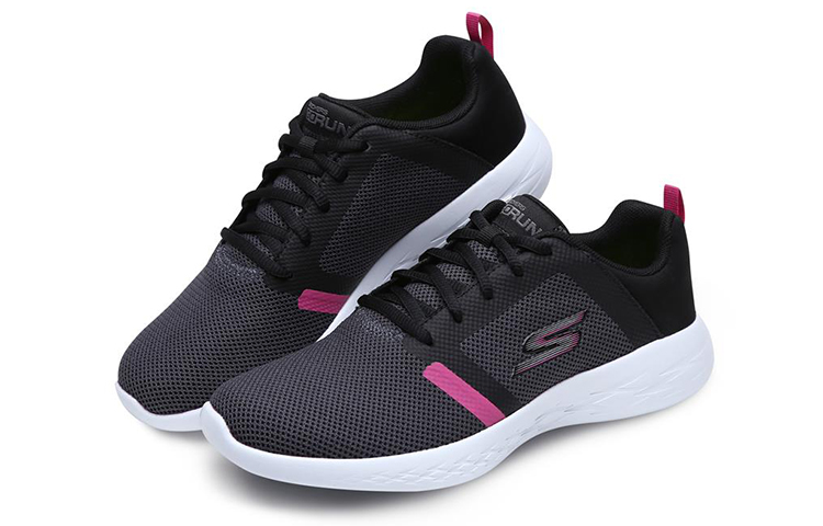 Lookbook (Women) Skechers Go Run 600 'Black Pink' 15069-BKHP