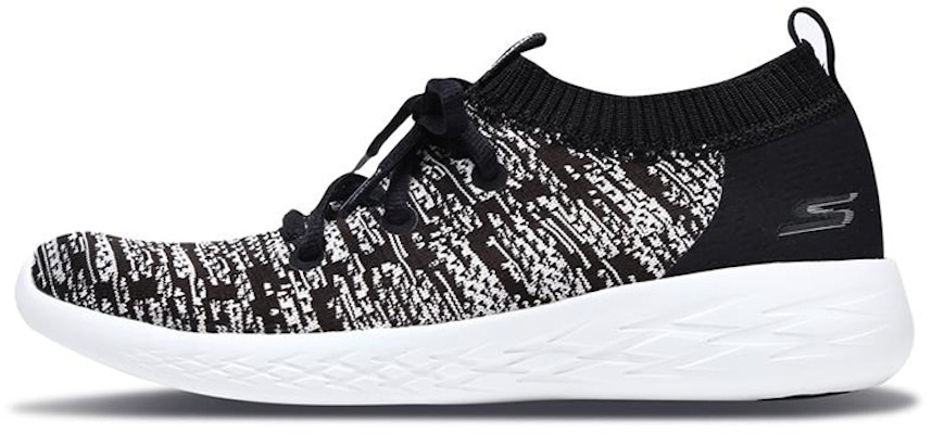 (Women) Skechers Go Run 600 'Black White' 15070-BKW Buy (Women) Skechers Go Run 600 'Black White' 15070-BKW