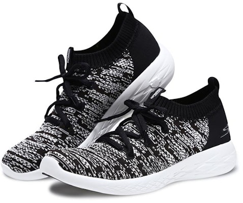 (Women) Skechers Go Run 600 'Black White' 15070-BKW Lookbook (Women) Skechers Go Run 600 'Black White' 15070-BKW