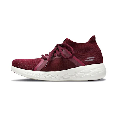 (W) Skechers Go Run 600 'Burgundy'