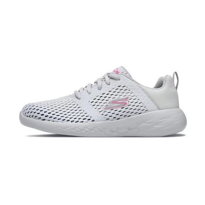 (W) Skechers Go Run 600 'Grey Pink'