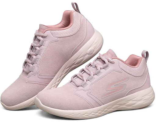 (W) Baskets Basses Skechers Go Run 600 Rose 667030-MVE Lookbook (W) Baskets Basses Skechers Go Run 600 Rose 667030-MVE