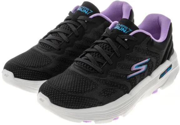 (W) Skechers Go Run 7.0-Driven 'Hitam Lavender' 129335-BKLV Shop (W) Skechers Go Run 7.0-Driven 'Hitam Lavender' 129335-BKLV