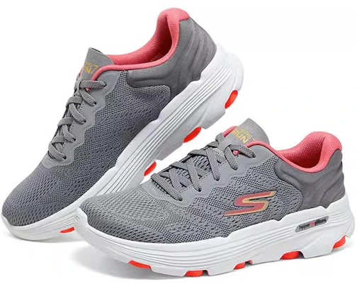Skechers Go Run 7.0 舒適百搭 耐磨透氣 低筒 跑步鞋 女款 灰紅色 Lookbook Skechers Go Run 7.0 舒適百搭 耐磨透氣 低筒 跑步鞋 女款 灰紅色