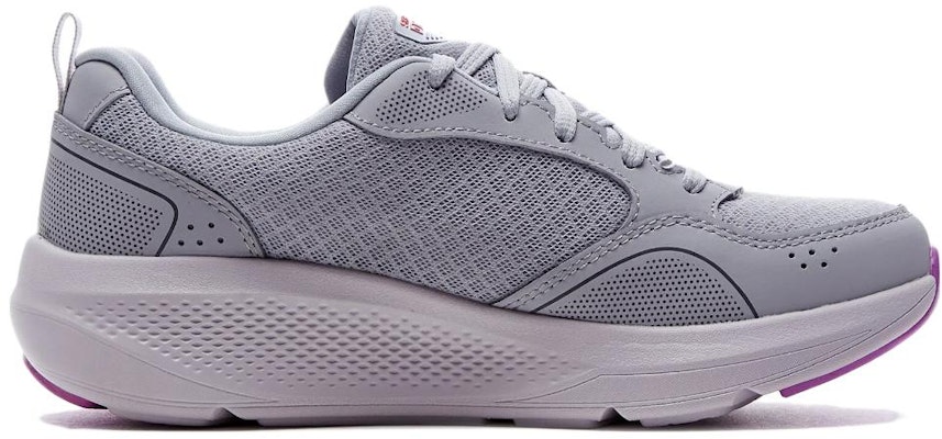 (Women) Skechers GO RUN 'Breathable Low Top Grey' 128333-GYLV Order (Women) Skechers GO RUN 'Breathable Low Top Grey' 128333-GYLV