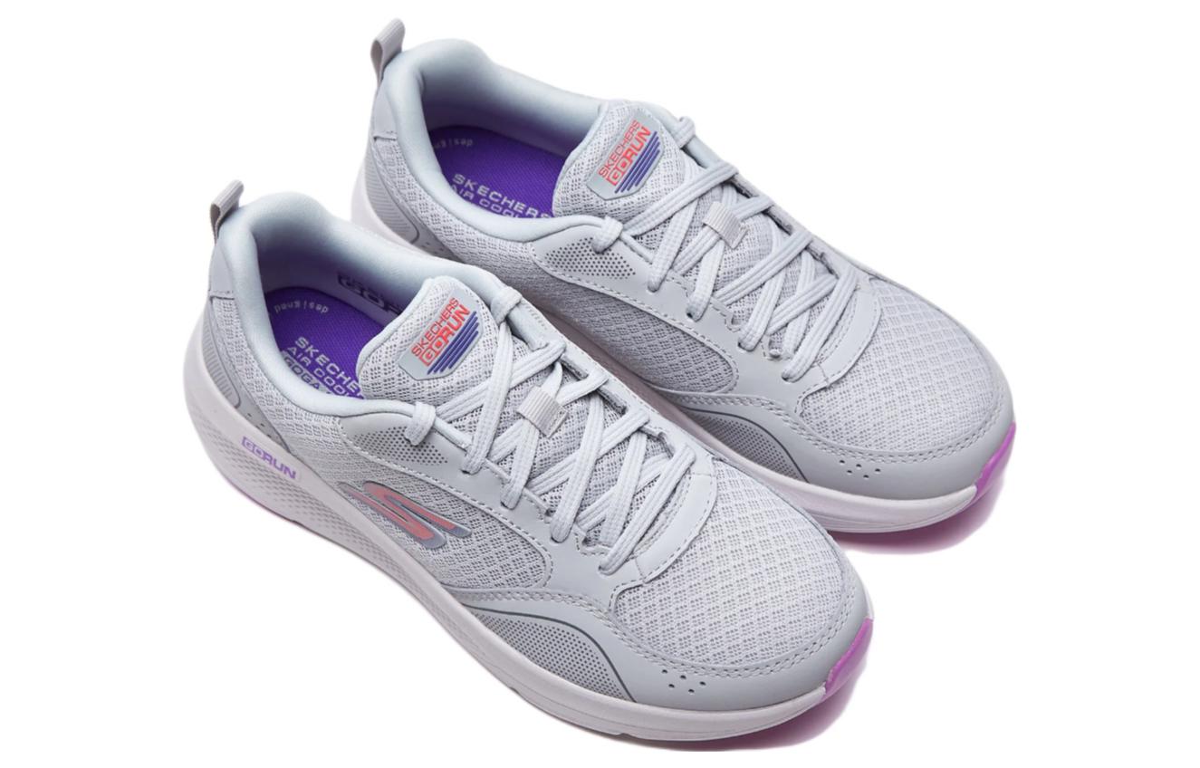 Lookbook (Women) Skechers GO RUN 'Breathable Low Top Grey' 128333-GYLV