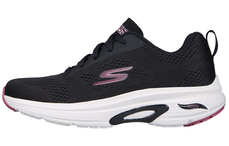 (Women) Skechers Go Run 'Black' 128953-BKRS