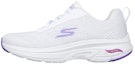 Buy (W) Skechers Go Run Arch Fit 'Putih Ungu' 128953-WPR
