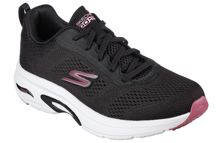 Lookbook (W) Skechers Go Run 'Hitam' 128953-BKRS
