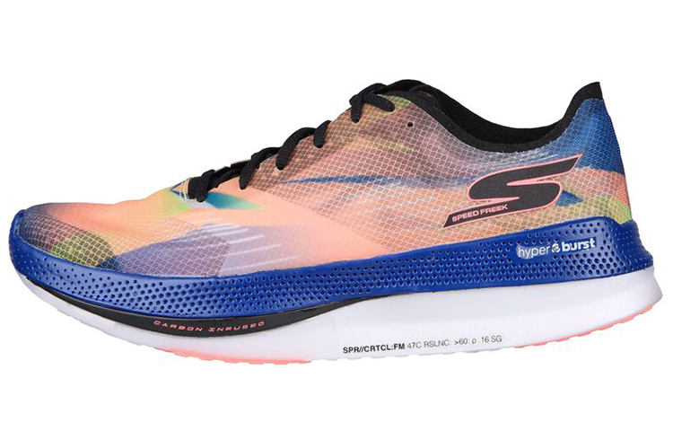 (Women) Skechers Go Run Speed Freek 'Black Red' 172049-BKMT